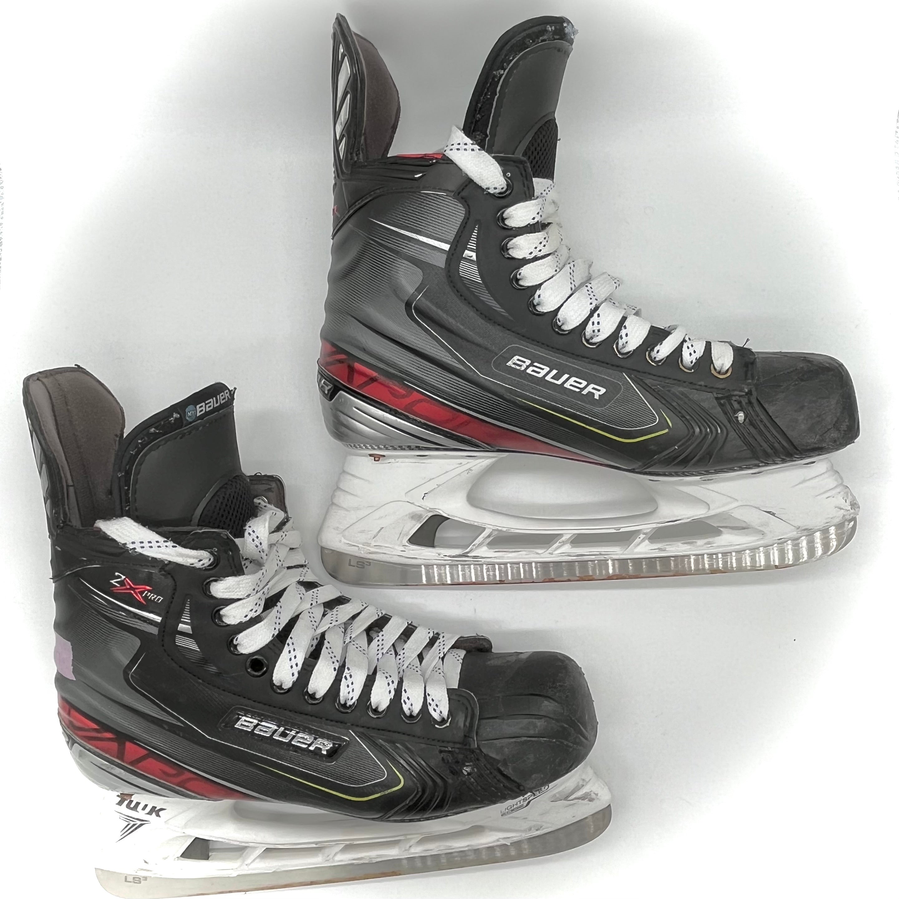 Bauer Vapor 2X Pro - Patins de hockey d'occasion NHL Pro Stock - Erik Johnson #2